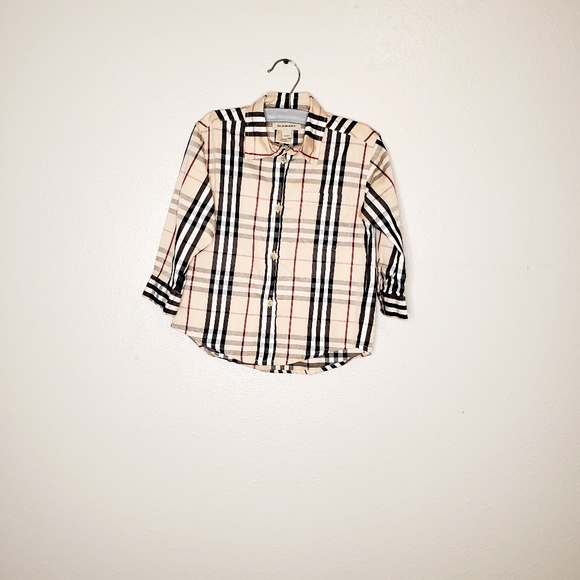 Burberry nova check button down 2y - Picture 4 of 4